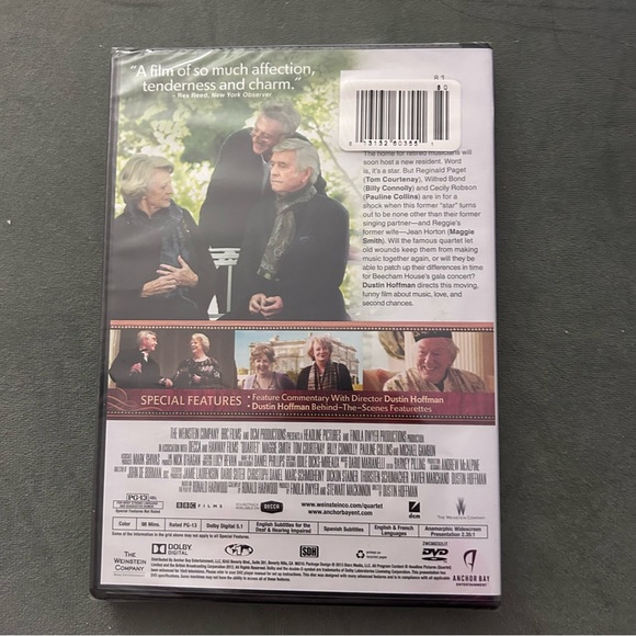 Quartet Dvd - directed by Dustin Hoffman - Picture 2 of 2